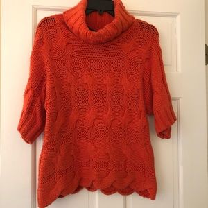 French Connection quarter sleeve turtleneck size M